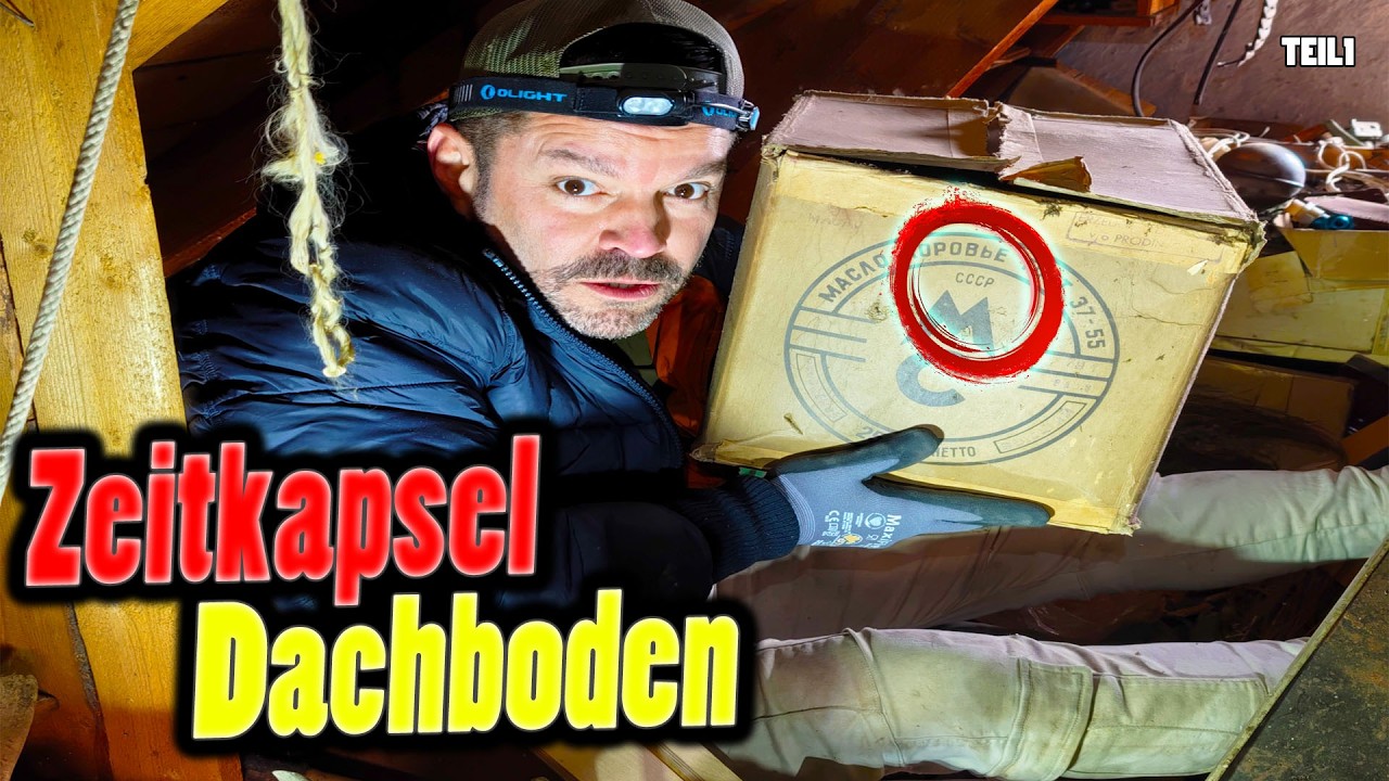 Der unglaubliche Dachboden Teil 1 - #ww2 und #ww1 Funde im Messie Haus