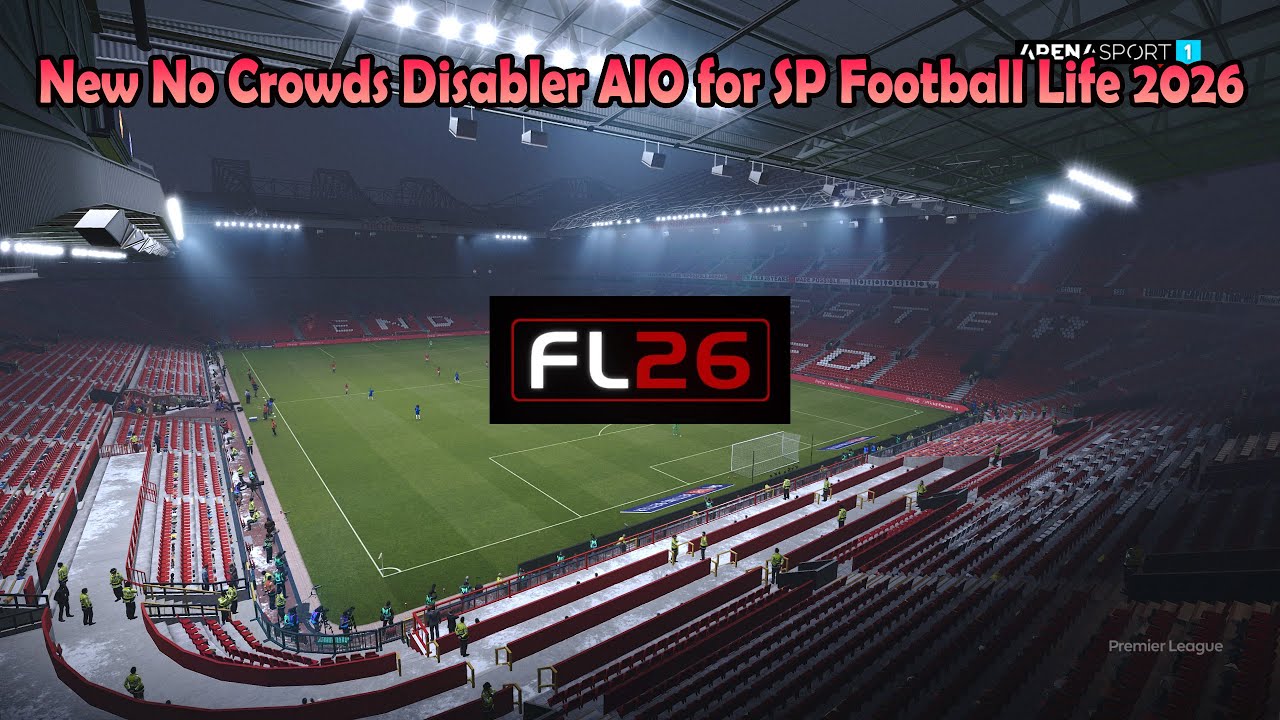 Новый No Crowds Disabler AIO + Установка - Football Life 2026