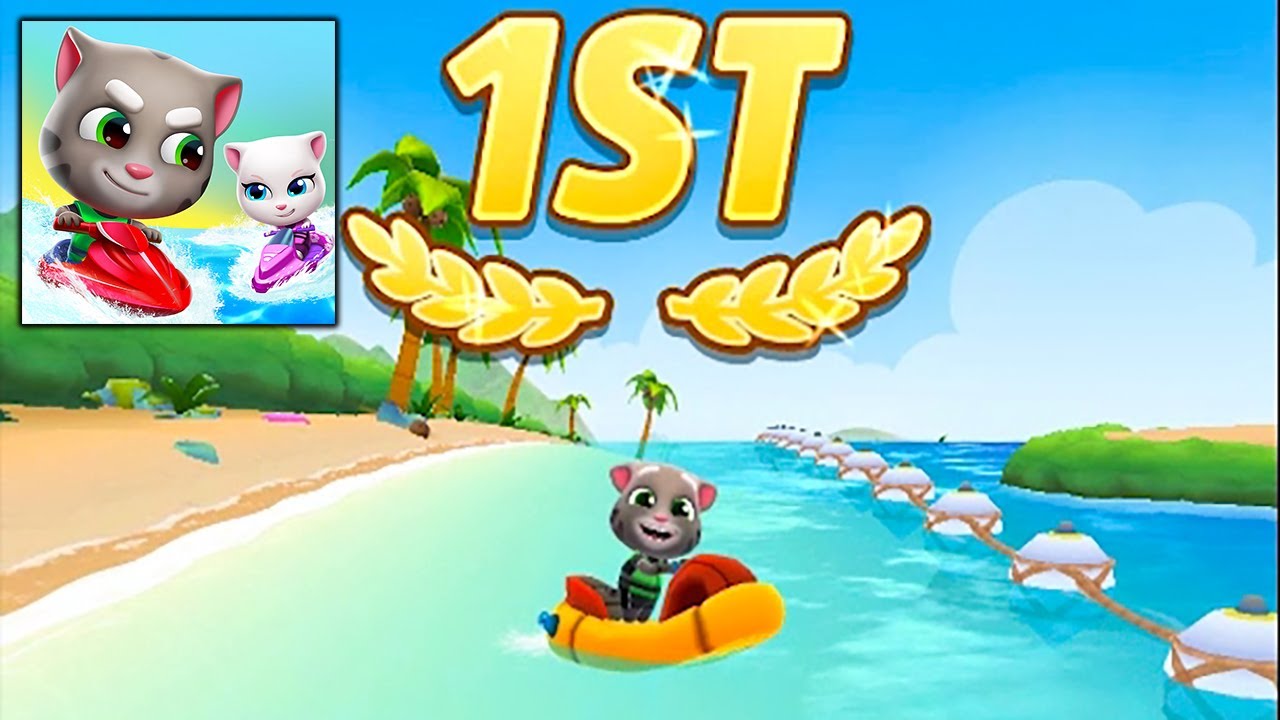 Talking Tom Jetski 2 - #8 Gameplay HD 2022 (Android/iOS) Candy Play