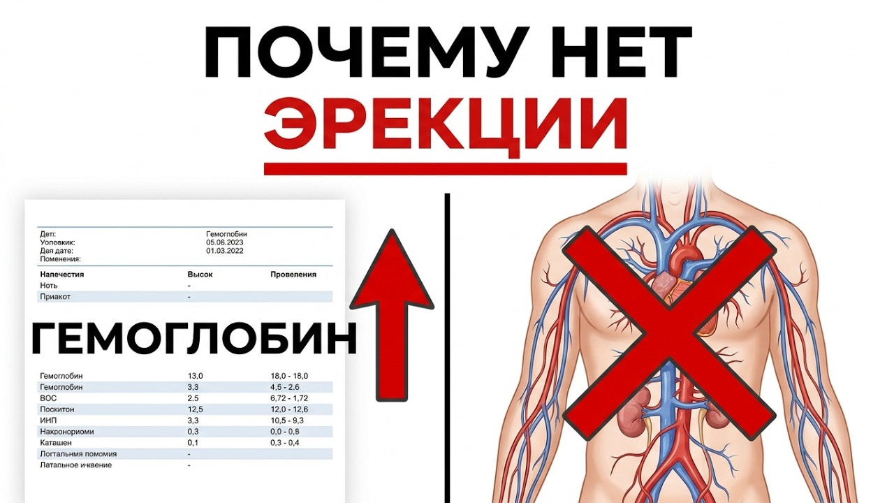 Как мы восстановили эрекцию натуральными средствами БЕЗ гормонов