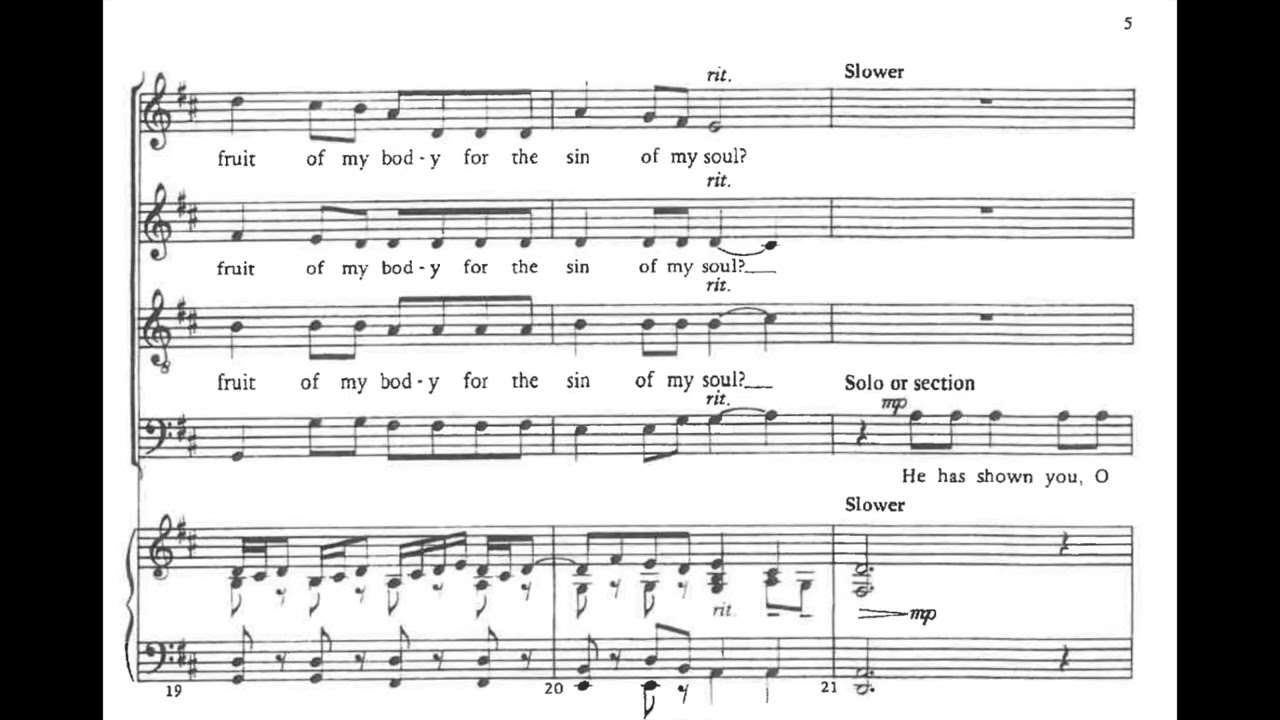 Offertory - John Ness Beck (with score)