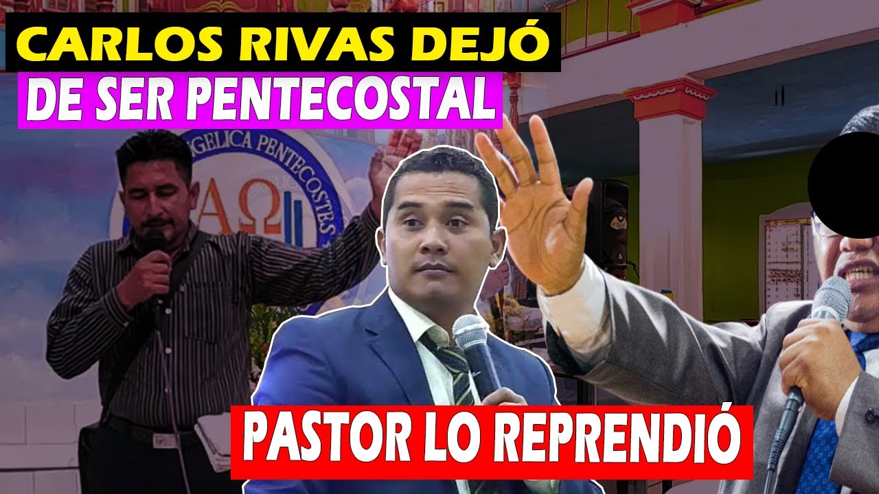 PASTOR REPRENDE A CARLOS RIVAS POR NO TENER UNCI&Oacute;N, PERO EL LE RESPONDE - MIRA LO QUE PAS&Oacute;