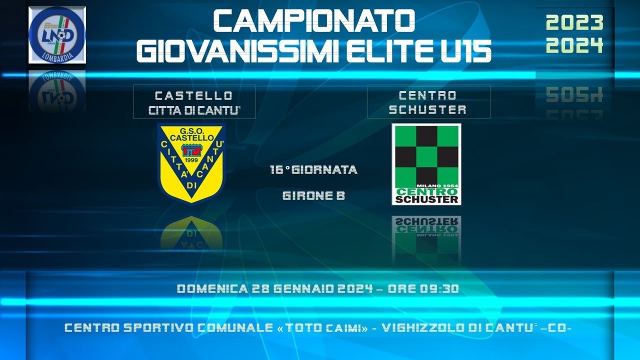 Sintesi Castello vs Schuster