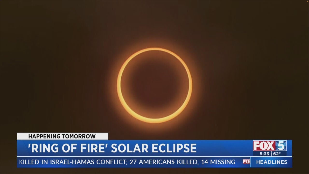 'Ring Of Fire' Solar Eclipse