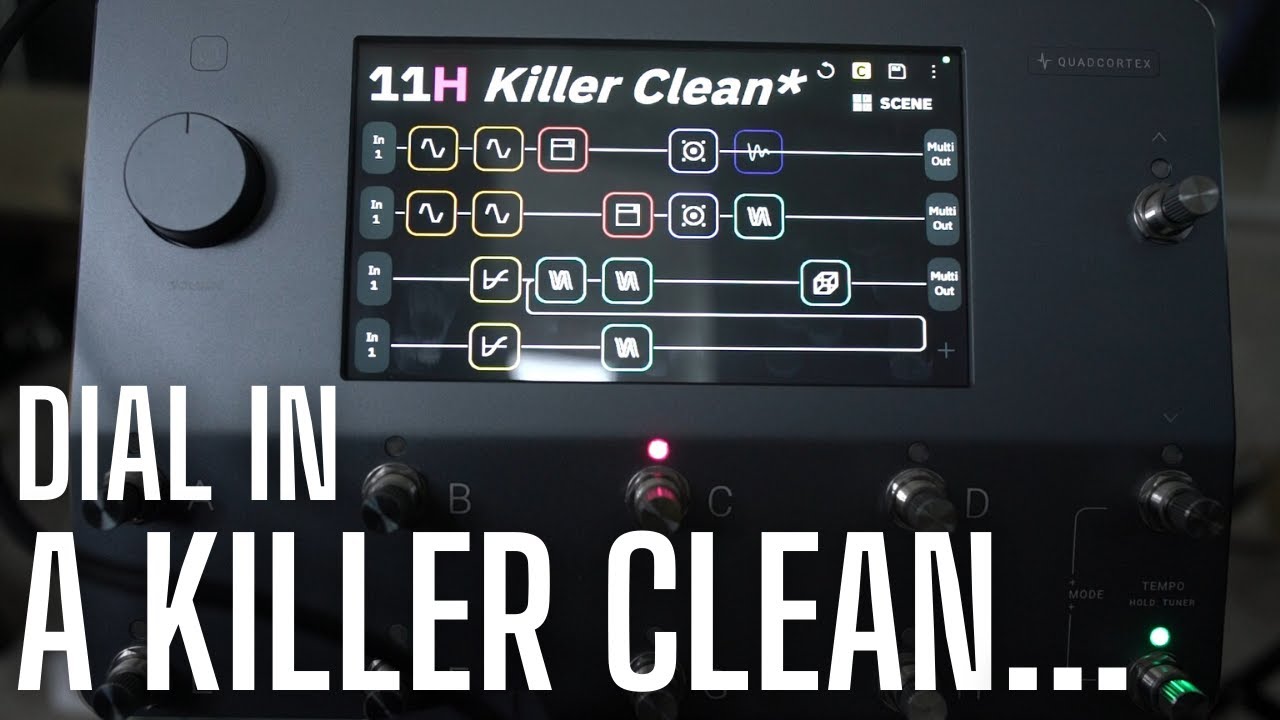 Dial in a Killer Clean on Quad Cortex