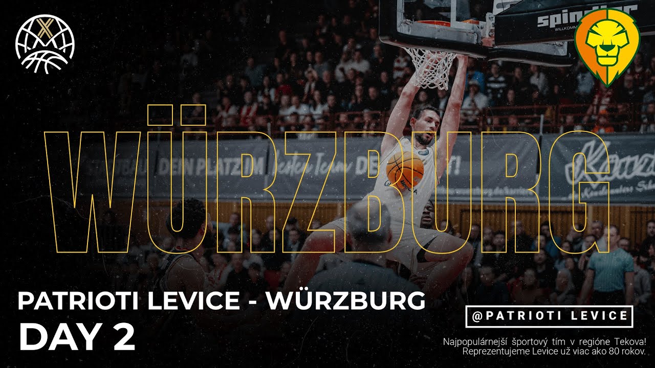 Patrioti Levice - W&uuml;rzburg (Nemecko) - DAY 2 / GAME 1