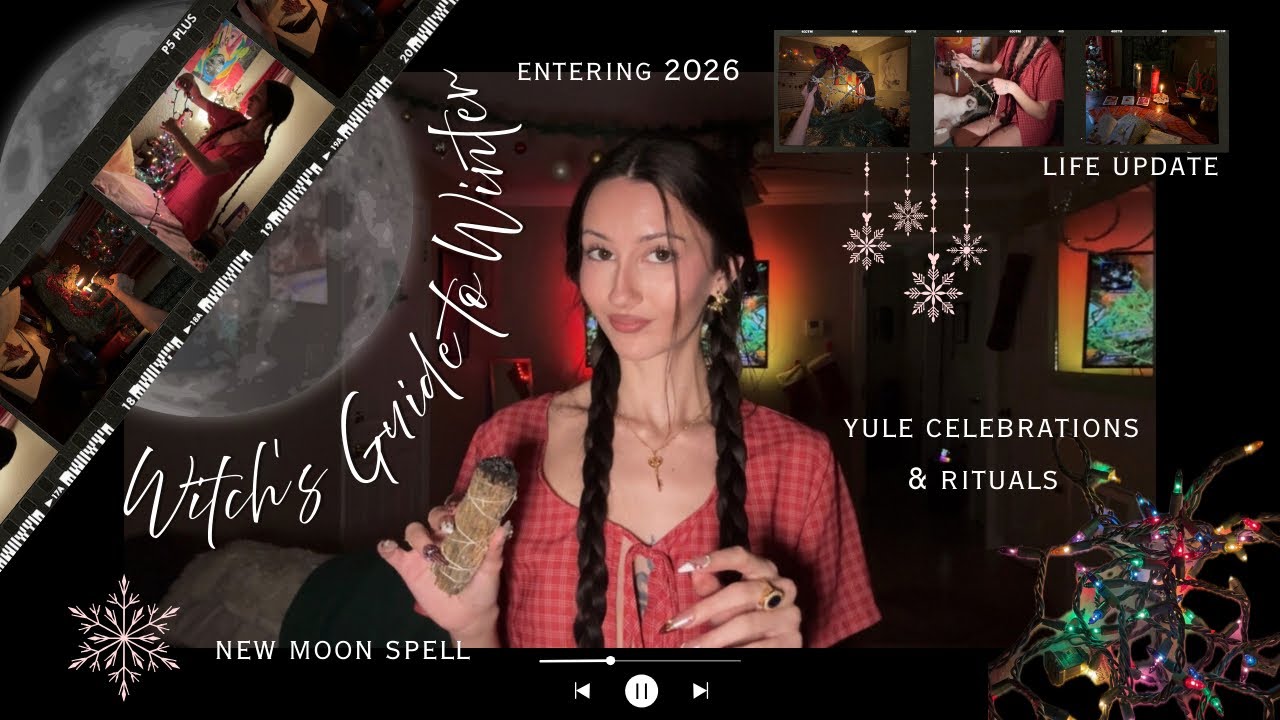 witch’s guide to winter ❄︎ yule rituals, spells, & entering 2026