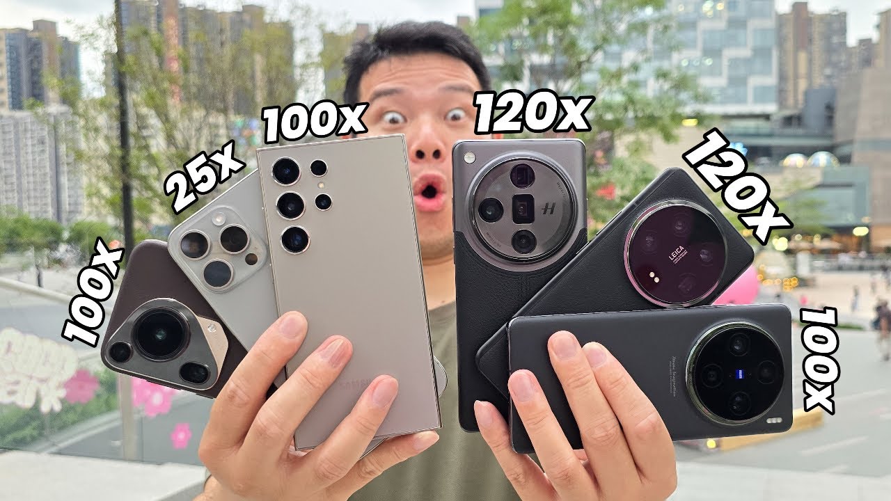 MAX Zoom Showdown: битва камер флагманских телефонов 2024 года!