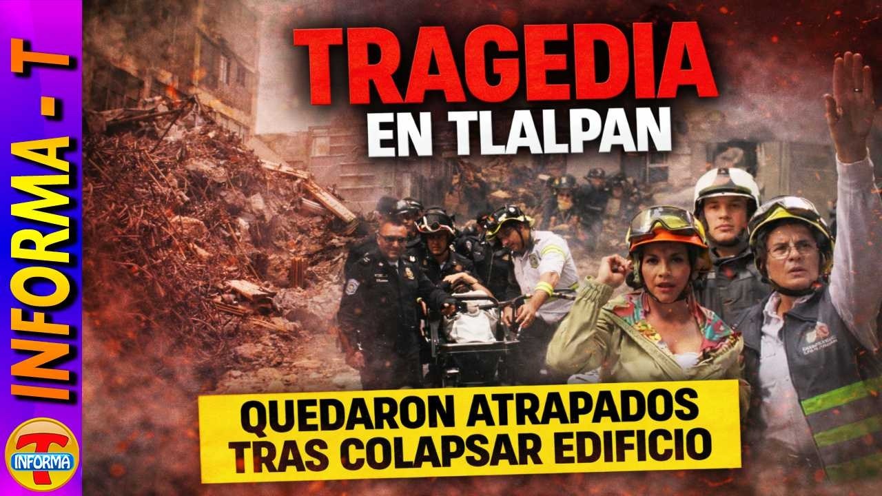 COLAPSA EDIFICIO EN SAN ANTONIO ABAD. QUEDARON ATRAPADOS AL INTERIOR.