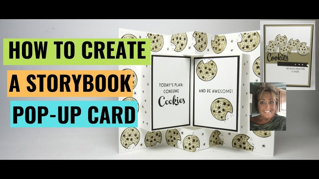 How to create a Storybook fold / using Stampin'Up! products