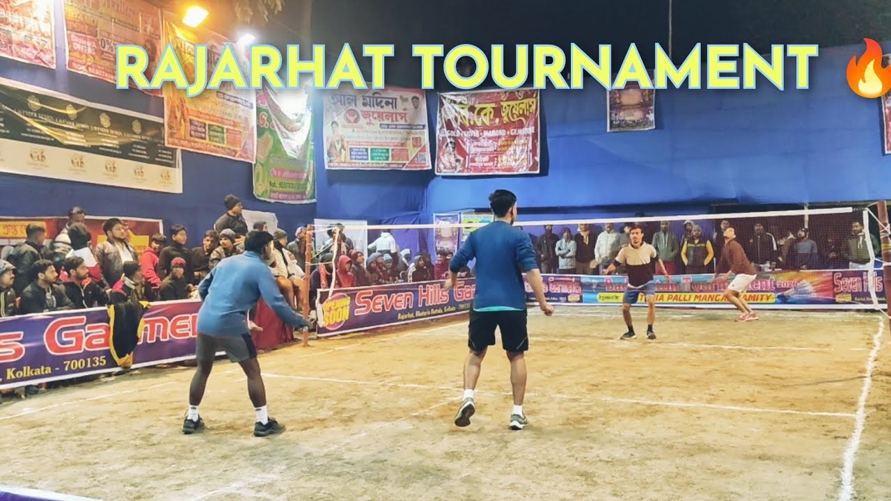 #Rajarhat Outdoor badminton tournament 🔥🔥 SOUMYA & AVRAKANTI VS SAPTARSHI & ISHAN 