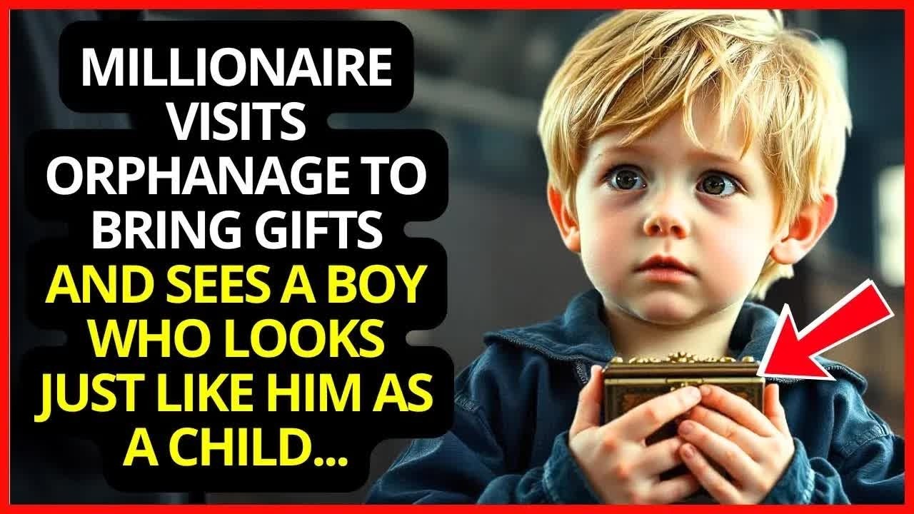 Millionaire Meets A Boy Who Looks Just Like Him As A Child While Visiting An Orphanage To Bring G