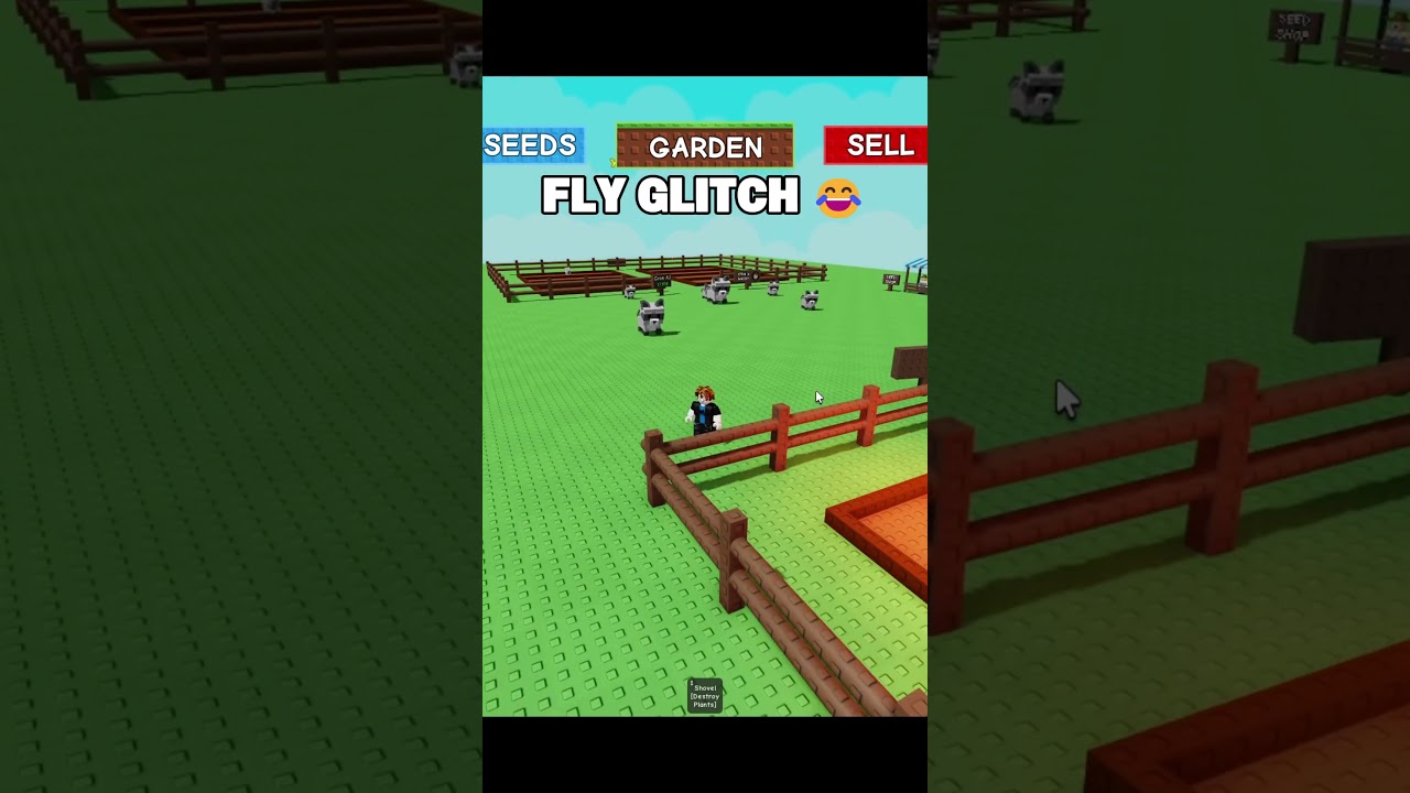 Flying glitch raccoon 😂 #growagarden #roblox #usa