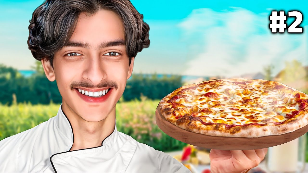 توظفت شيف بمطعم خمس نجوم🧑🏻‍🍳🍕 #2