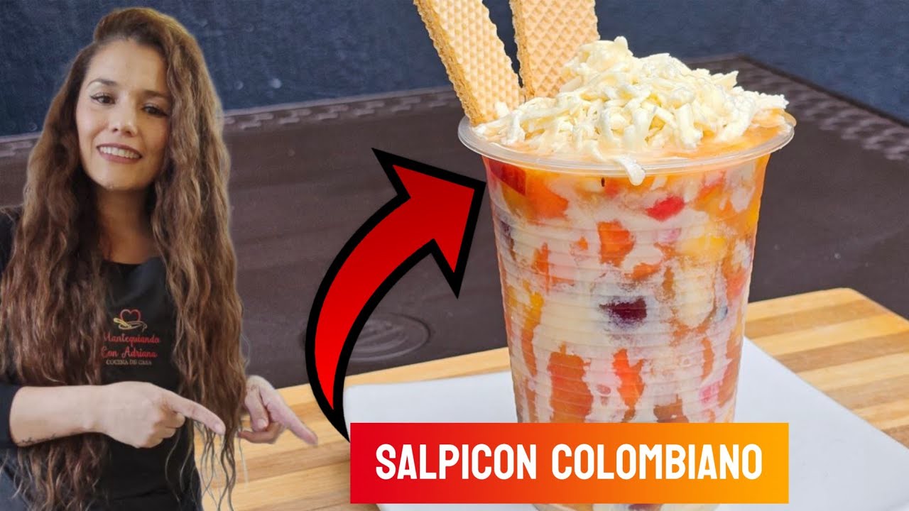 Cómo hacer SALPICÓN COLOMBIANO 🇨🇴 FÁCIL y delicioso 😋