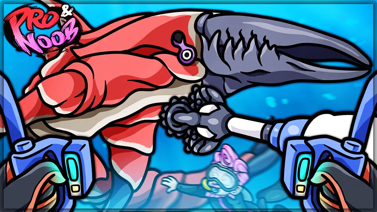 PRAWN VS CHELICERATE  - Pro and Noob VS Subnautica Below Zero! (Hunting a Leviathan)