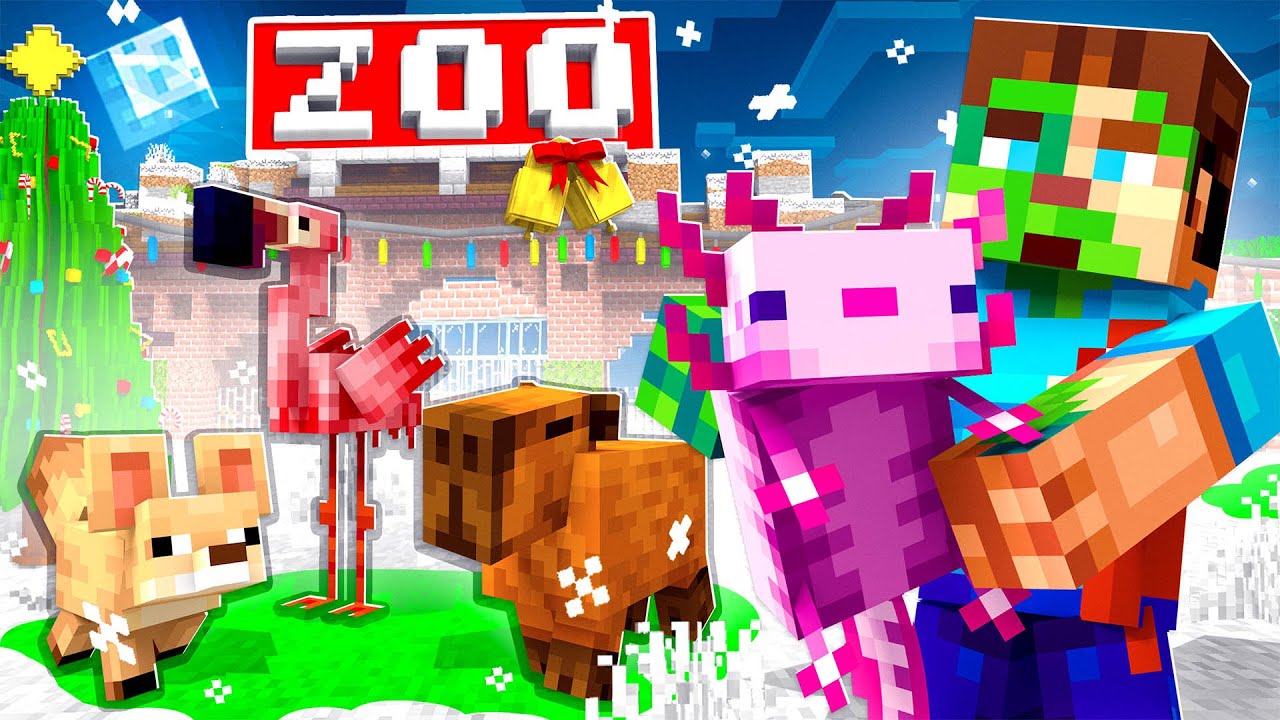 I Built a Zoo for Every ANIMAL in Minecraft