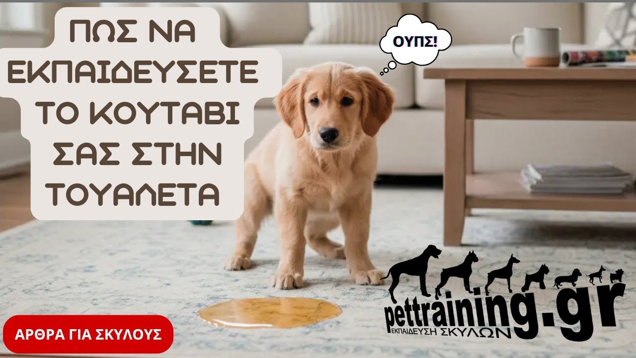 Πως Να Εκπαιδεύσετε Το Κουτάβι Σας Στην Τουαλέτα
