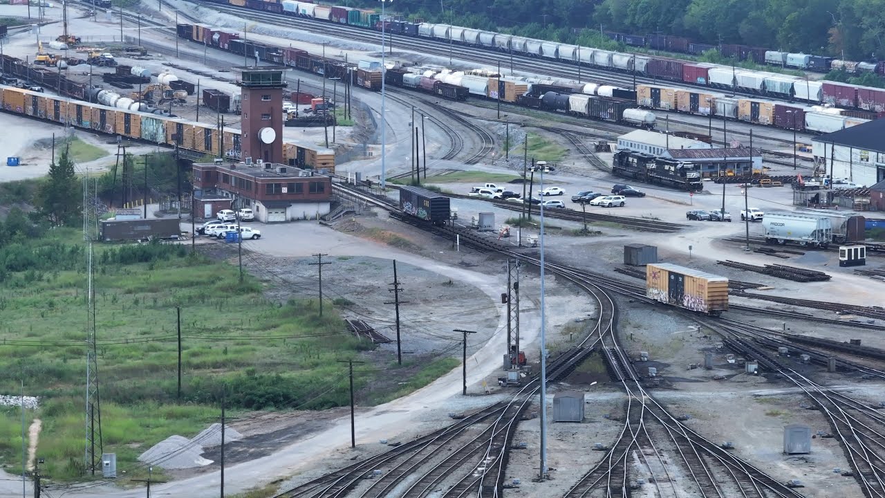 The Heart of the South: Norfolk Southern's Norris Yard in Action