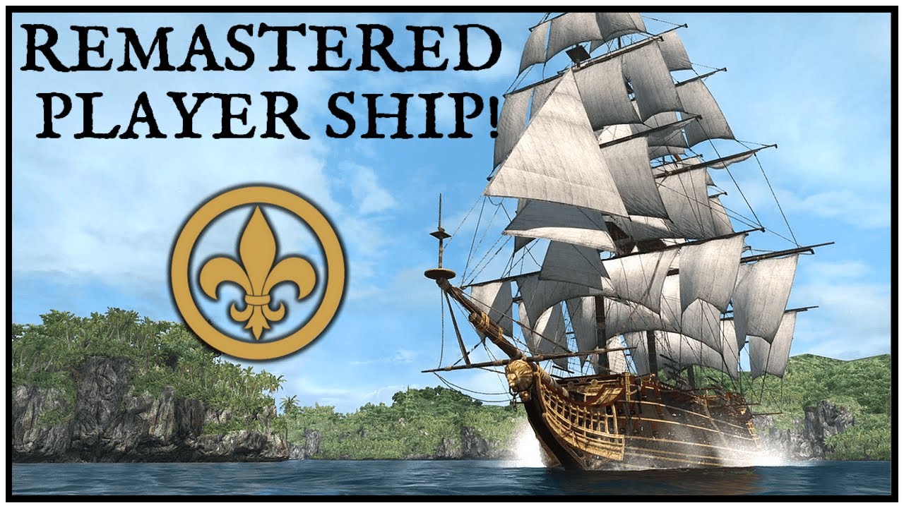 Legendary ship LE VENGEUR 2.0 EPIC TEASER (SAILABLE SHIP) | Assassin's Creed 4 MOD 