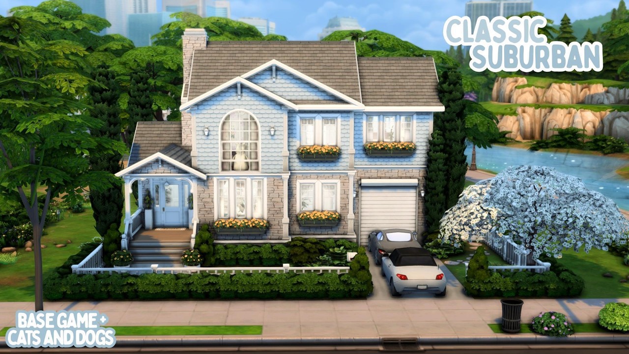 Классический пригород Уиллоу-Крик 🏡 Создаю по запросам своих подписчиков в The Sims 4.