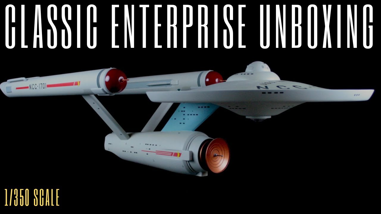 Unboxing the First Pilot Enterprise: 1/350 Polar Lights USS Enterprise from The Cage