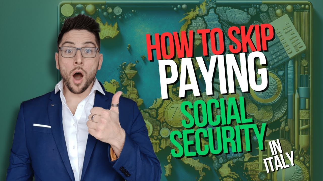 How to SKIP Paying Social Security in Italy if you are FROM U.S.