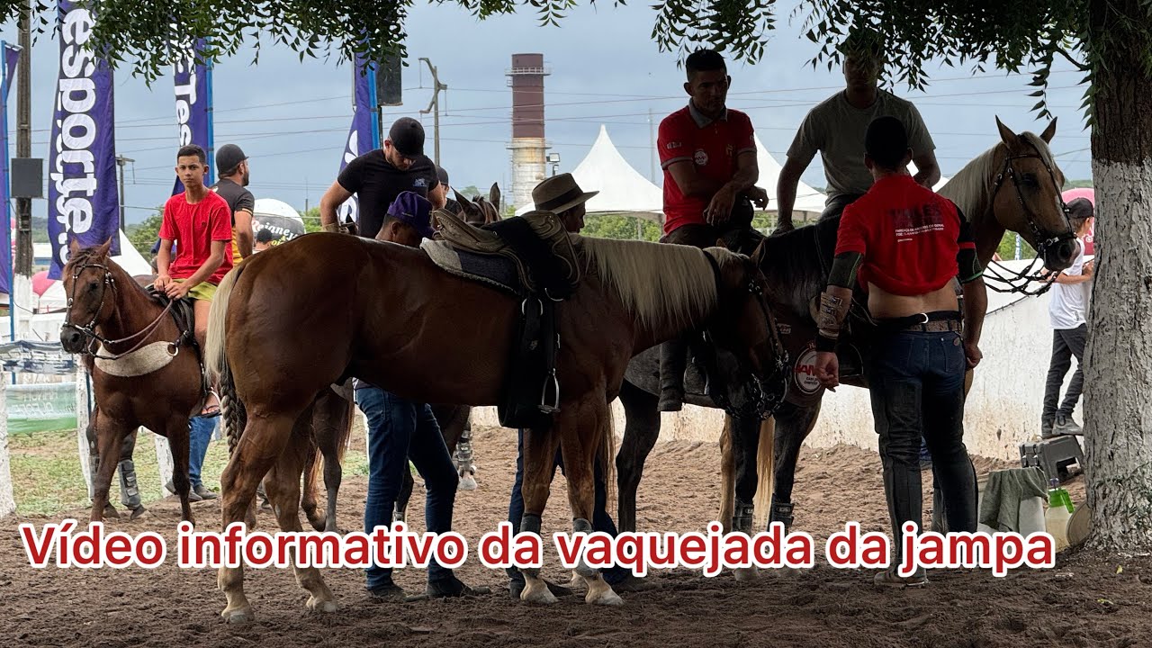 INFORMAÇÃO DO ANDAMENTO DA VAQUEJADA DA JAMPA! CAMPEONATO PORTAL 2026