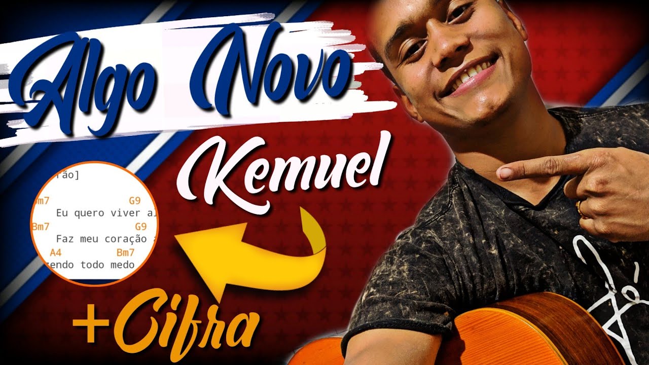 Como tocar ALGO NOVO no violão SIMPLIFICADA (4 Acordes Fáceis)