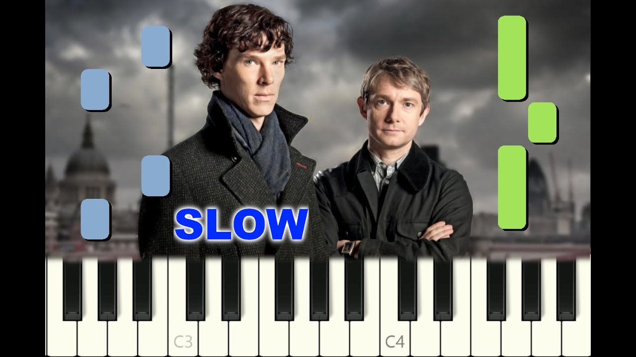 SLOW piano tutorial 