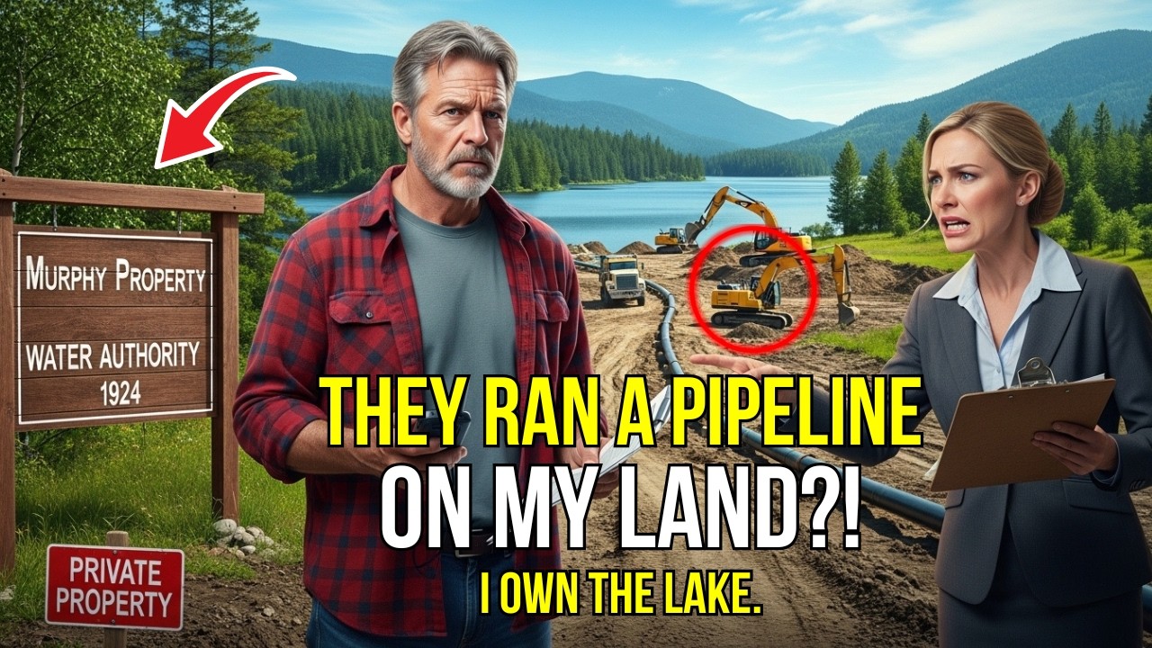 HOA Ran a Pipeline Across My Land — They Didn’t Know I Owned the Upstream Lake Feeding It