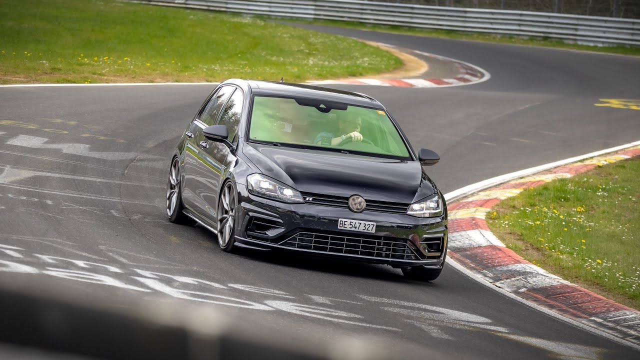 Volkswagen Golf 7.5 R Nürburgring Nordschleife Easter Monday Lap