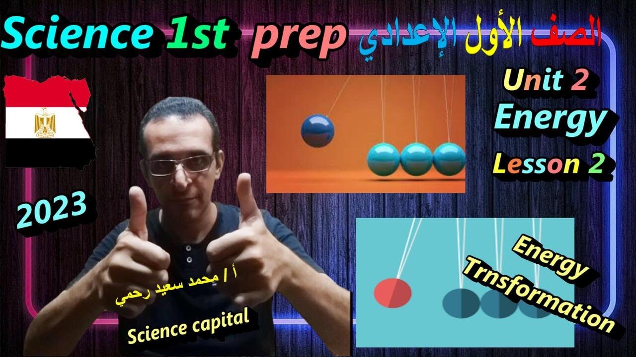 prep 1- unit 2- LESSON 2 -  energy transformations - الصف الأول الاعدادي - علوم - science - 2023