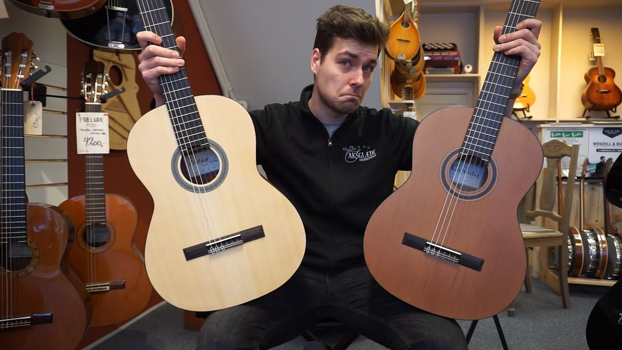 Cordoba C1M vs Cordoba C3M (DANSK)