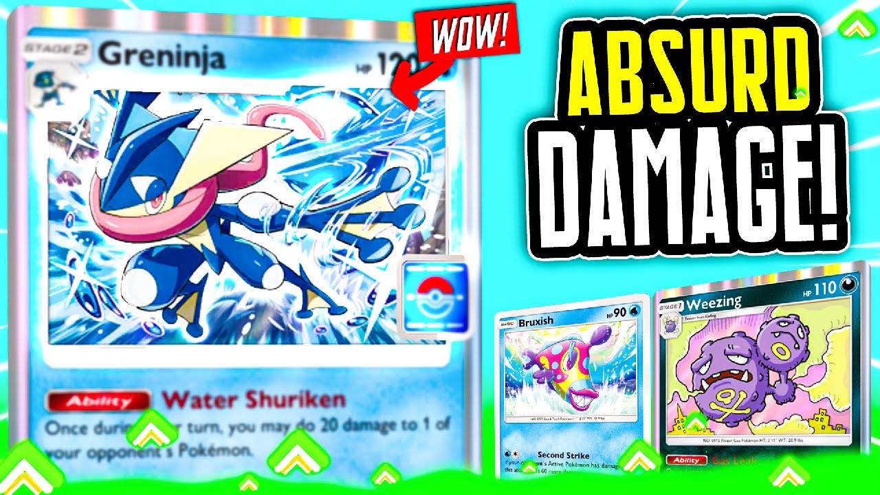 GRENINJA is Absolutely 🔥🔥🔥  - Pokemon TCG Pocket