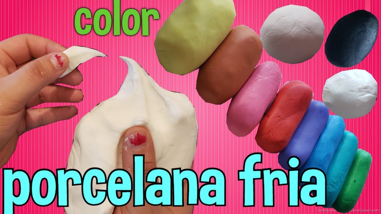 Como hacer y pintar tu porcelana fria