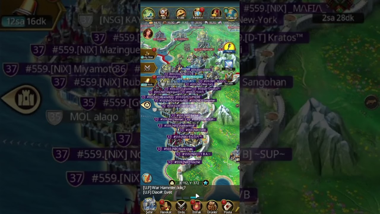 MARCH OF EMPİRES TİTAN WAR PART II. GVB,UMPQUA,DANİLO71 & PUFFY. 