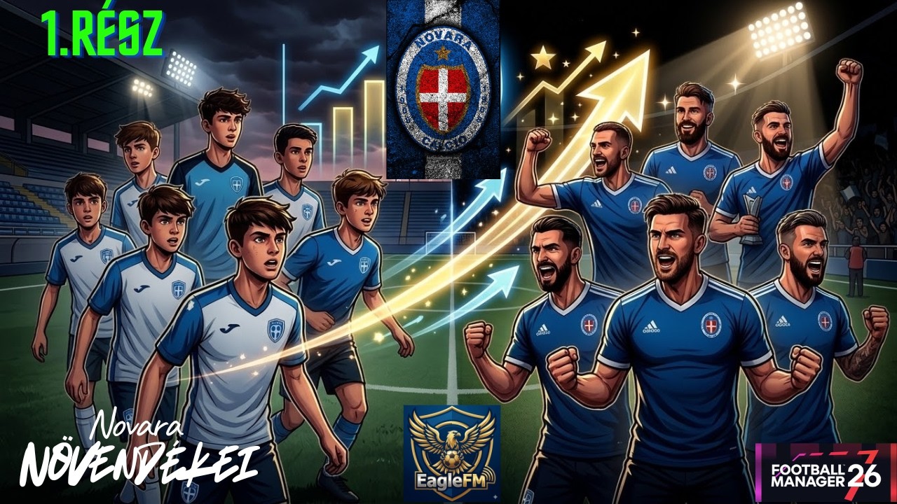Novara n&ouml;vend&eacute;kei - Az &uacute;j sorozat! #fm26 #eaglefm