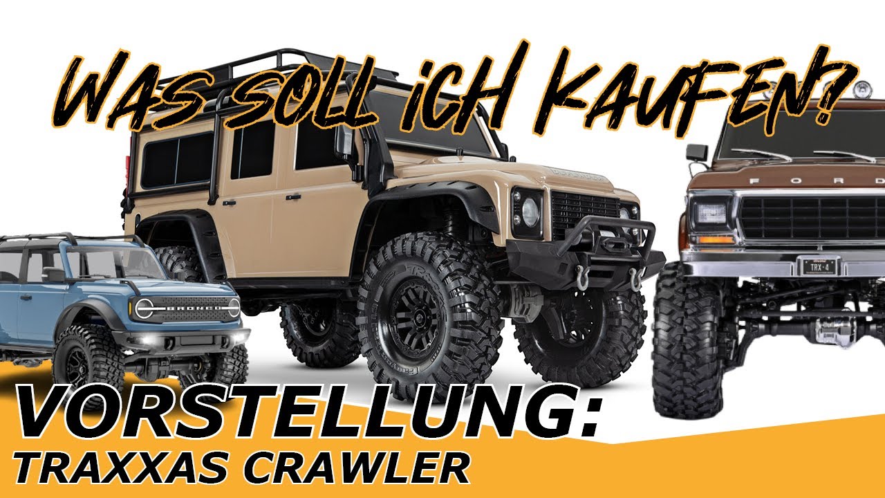 Vorstellung TRAXXAS Crawler TRX-4M bis TRX-4 High Trail