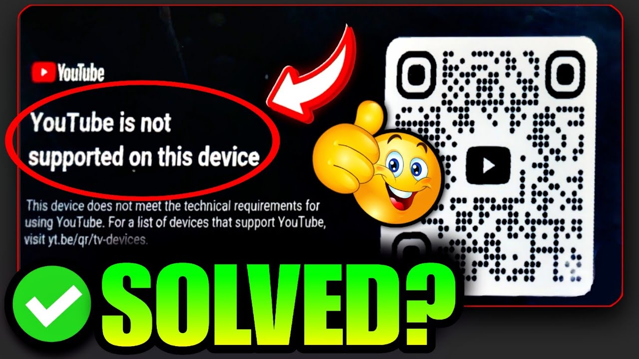 Youtube Is Not Supported On This Device Tv | Smart Tv Youtube Is Not Supported On This Device 2025