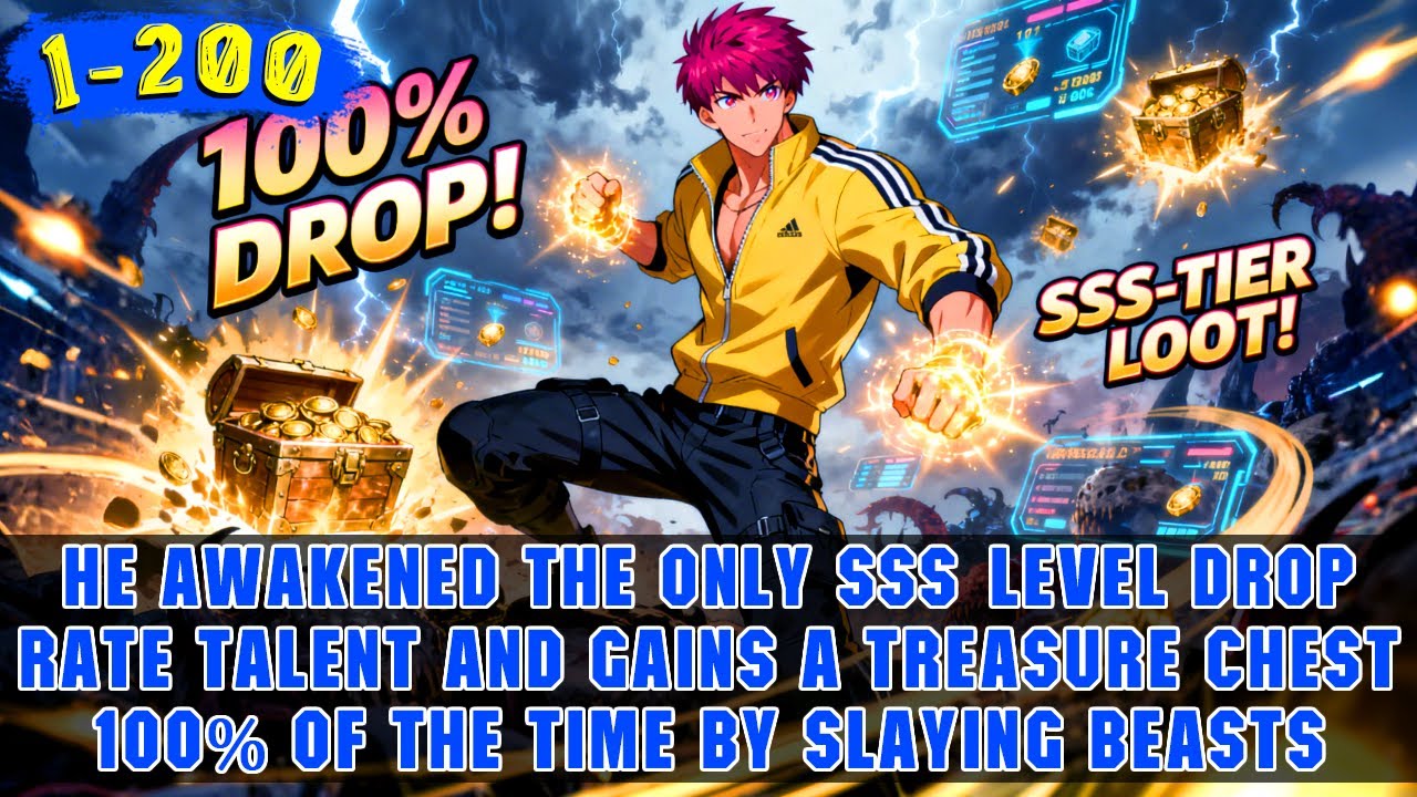 🔥Level 1 = 100% Drop Rate! He Used His SSS-Rank Talent to Break Through a Shocking 100M Battle Power