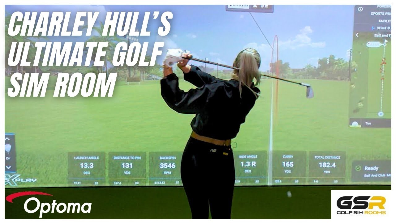 Experience the BEST Golf Simulation with Optoma Projectors and Play Like a Pro | Golf Sim Rooms