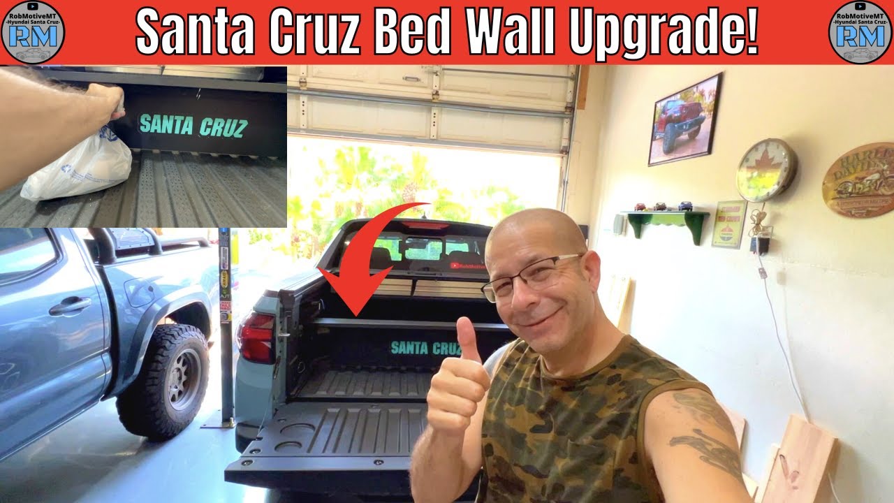 Hyundai Santa Cruz Bed Cargo Wall Gets An Upgrade
