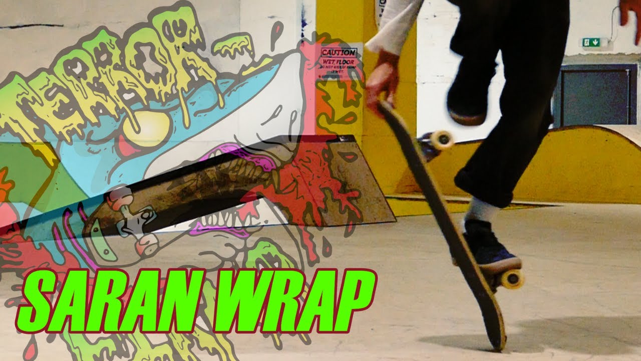 Учебное пособие по фристайлу на скейтборде для начинающих &mdash; Saran Wrap