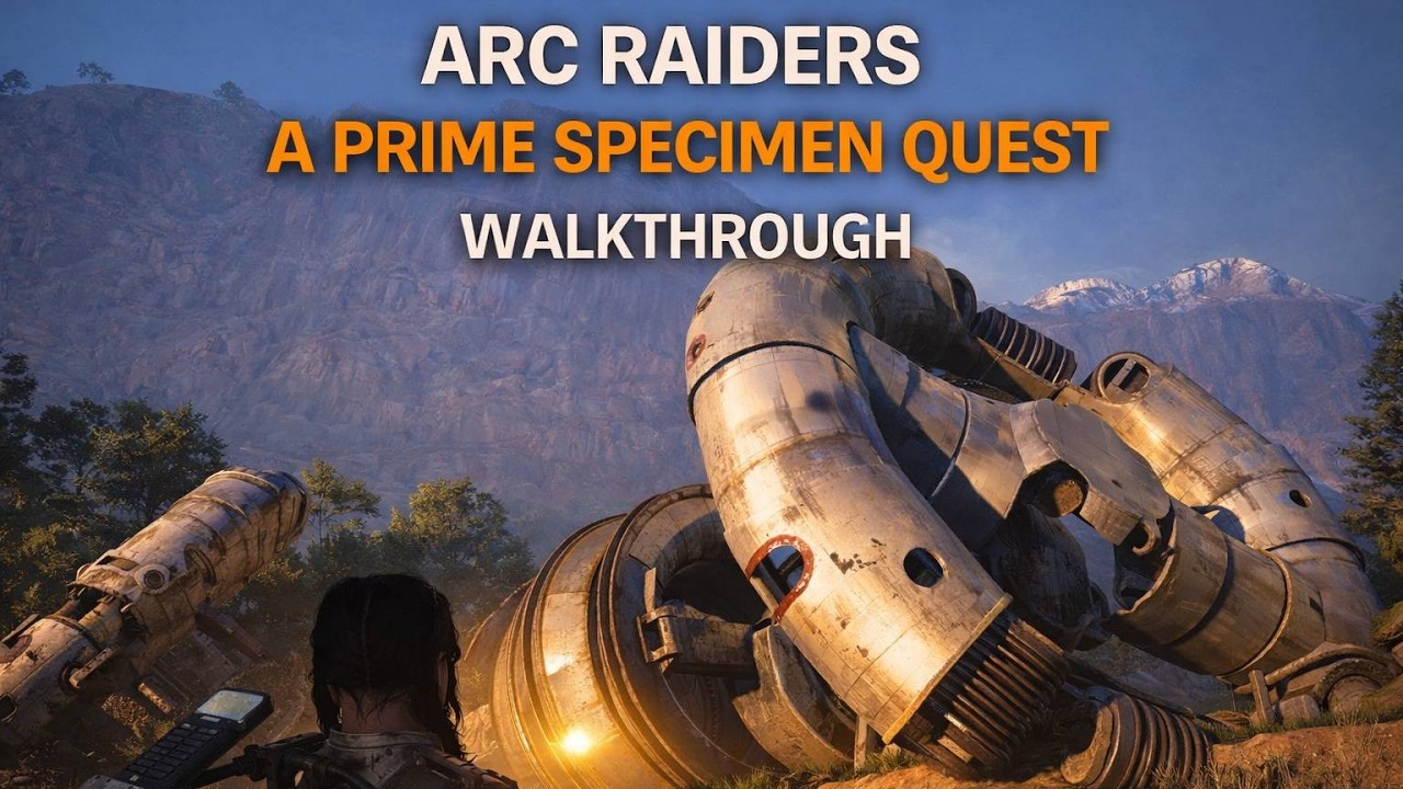 Arc Raiders A Prime Specimen Quest Guide – Step by Step Walkthrough