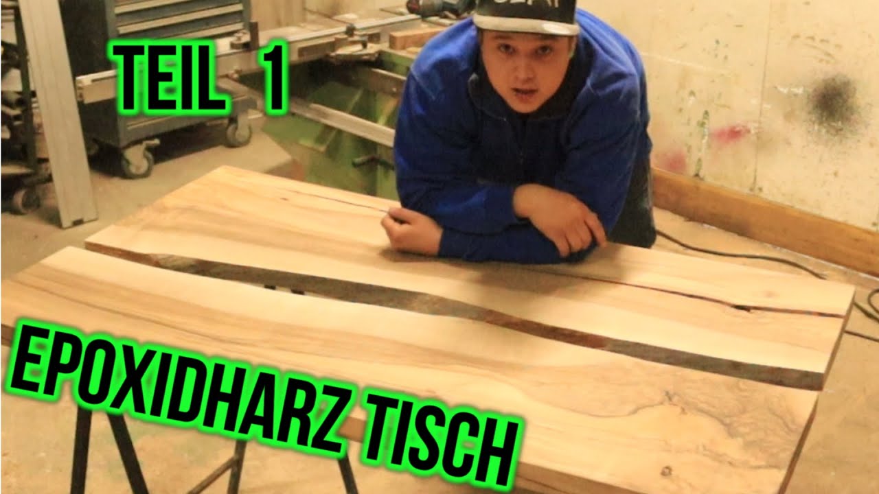 Epoxidharz Tisch | Epoxy River Table | Nussbaum | Teil 1