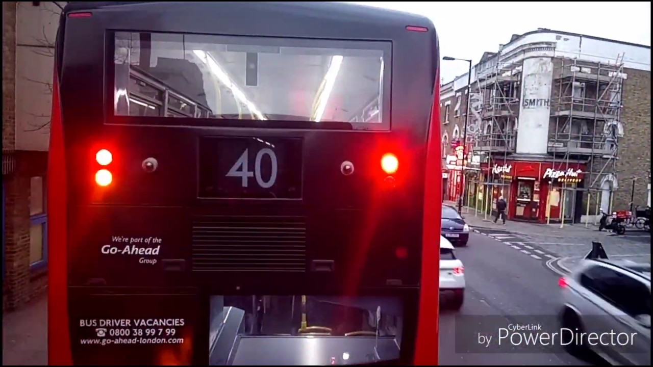 FULL ROUTE VISUAL | London Bus Route 176 - Penge to Tottenham Court Road | MHV15 (BU16OYZ)