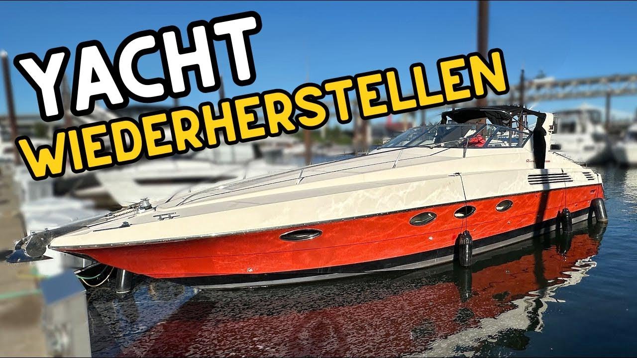 Restaurierung meiner italienischen YACHT GESUNKEN aus 30 Jahren