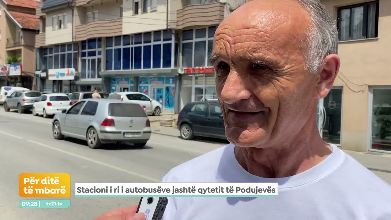 Stacioni i ri i  autubusëve jashtë qytetit të Podujevës  05.07.2023
