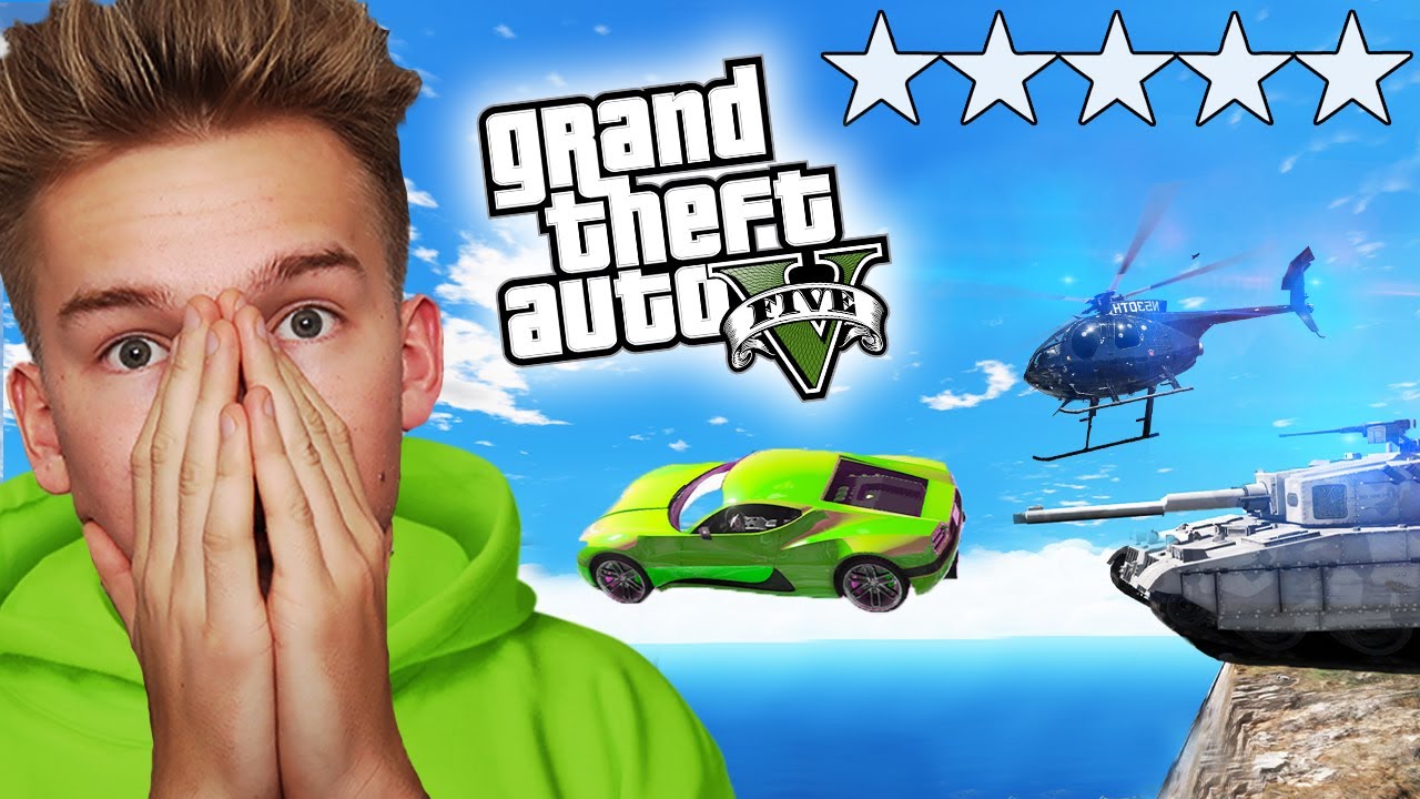 GTA V - 5 GWIAZDEK CHALLENGE! ⭐
